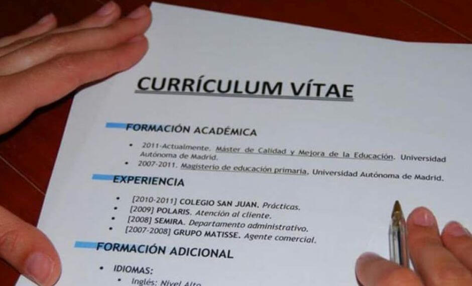 curriculum minero consejos