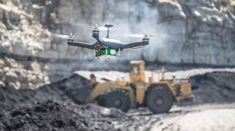 drones mineria inteligente