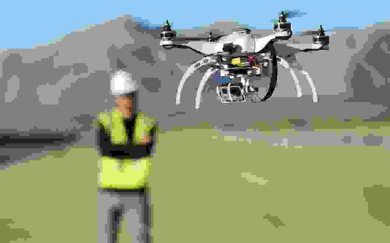 drones y minería inteligente