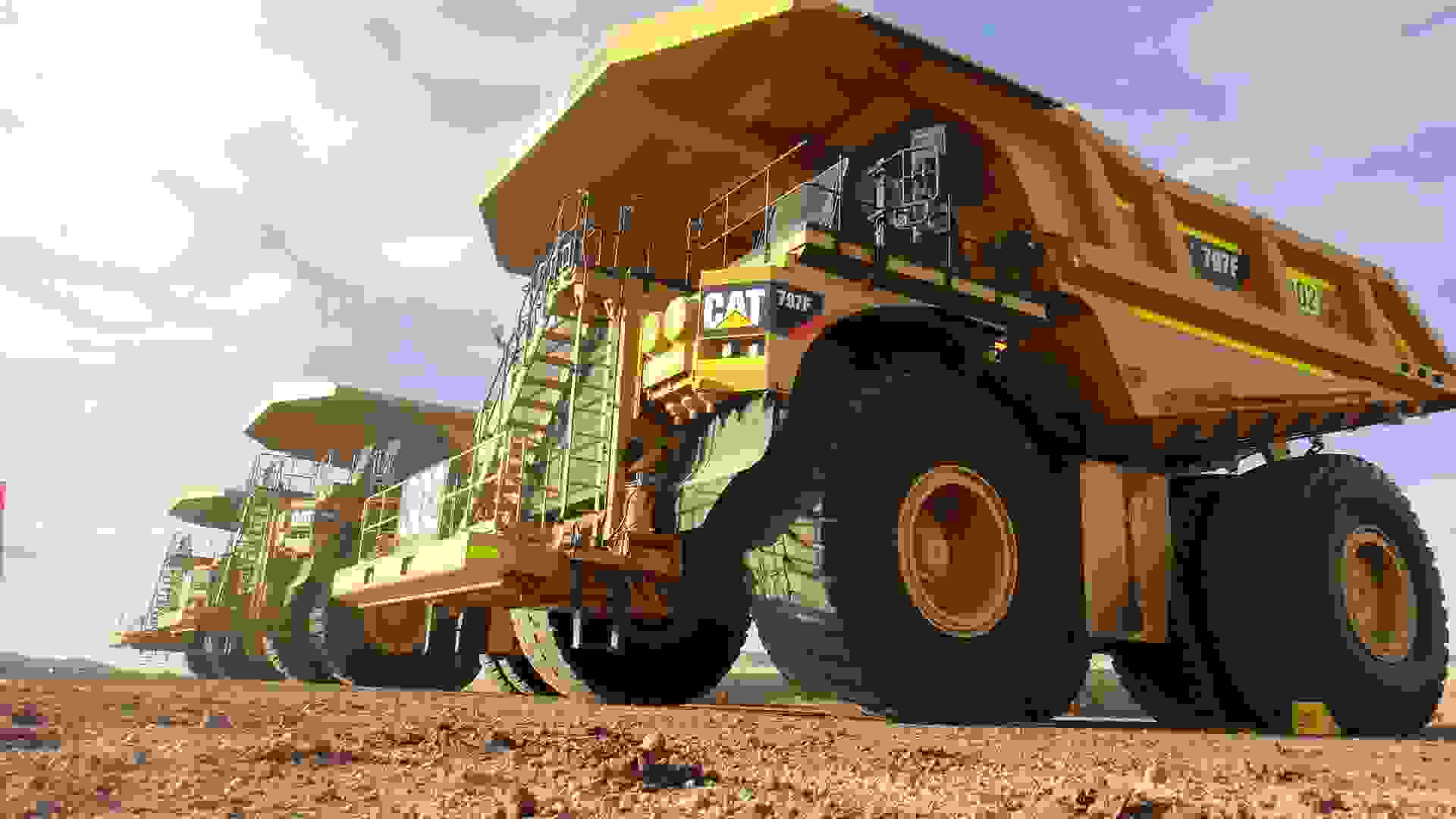 camion minero a hidrogeno