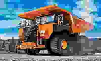 camiones mineros hitachi
