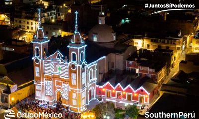 Southern luces navideñas en Moquegua