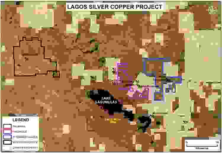 Palamina proyecto de cobre y plata Lagos