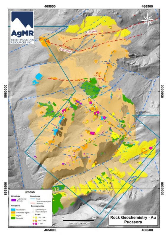 zona Pucasora del proyecto Dorita