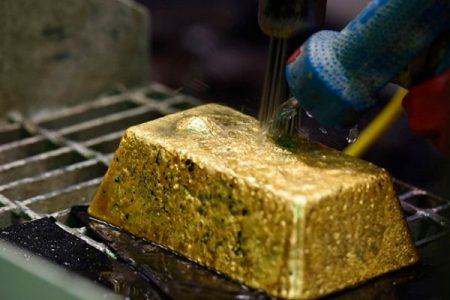 Producción de oro en el Perú